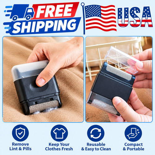 1pc portable mini lint - portable, rollers
