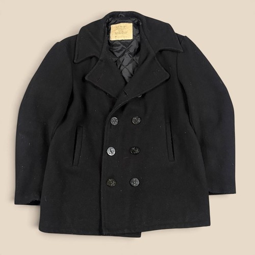 Vintage navy peacoat mens - us,